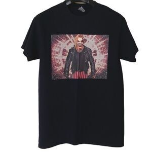 WWE Bray White Men’s Black Printed Graphic Shirt Sz S